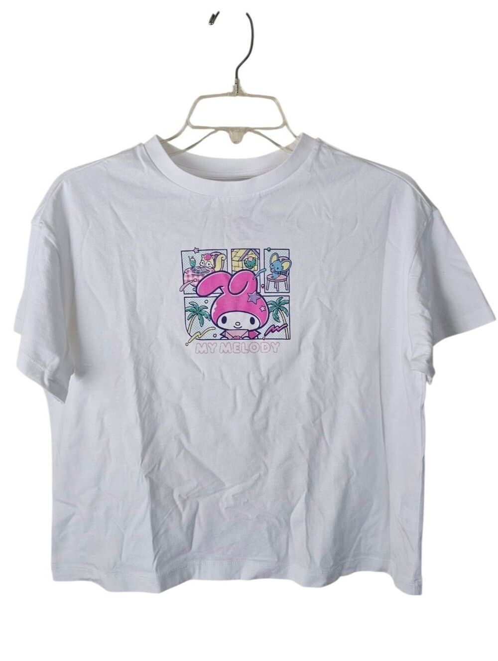Uniqlo My Melody White Graphic T-Shirt